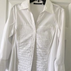 ❤️ZAC & RACHEL ❤️ white long sleeve top XL